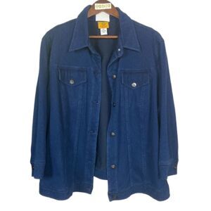 RUBY Rd.  woman Blue Denim Jacket / 20W